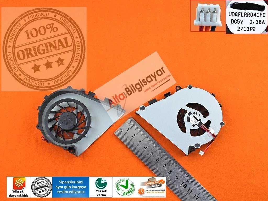 Sony Vaio VPCF2 VPC-F2 VPC-F21 VPC-F22 VPC-F23  Serisi Cooling Fan Sıfır A++