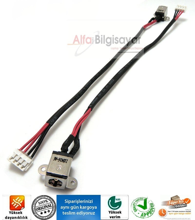 Asus N55 N55SF N55SL N55E N55S N55V N55S N55SV N55J N55JR N55JC Dc Power Jack Dc dk Jack Kablolu