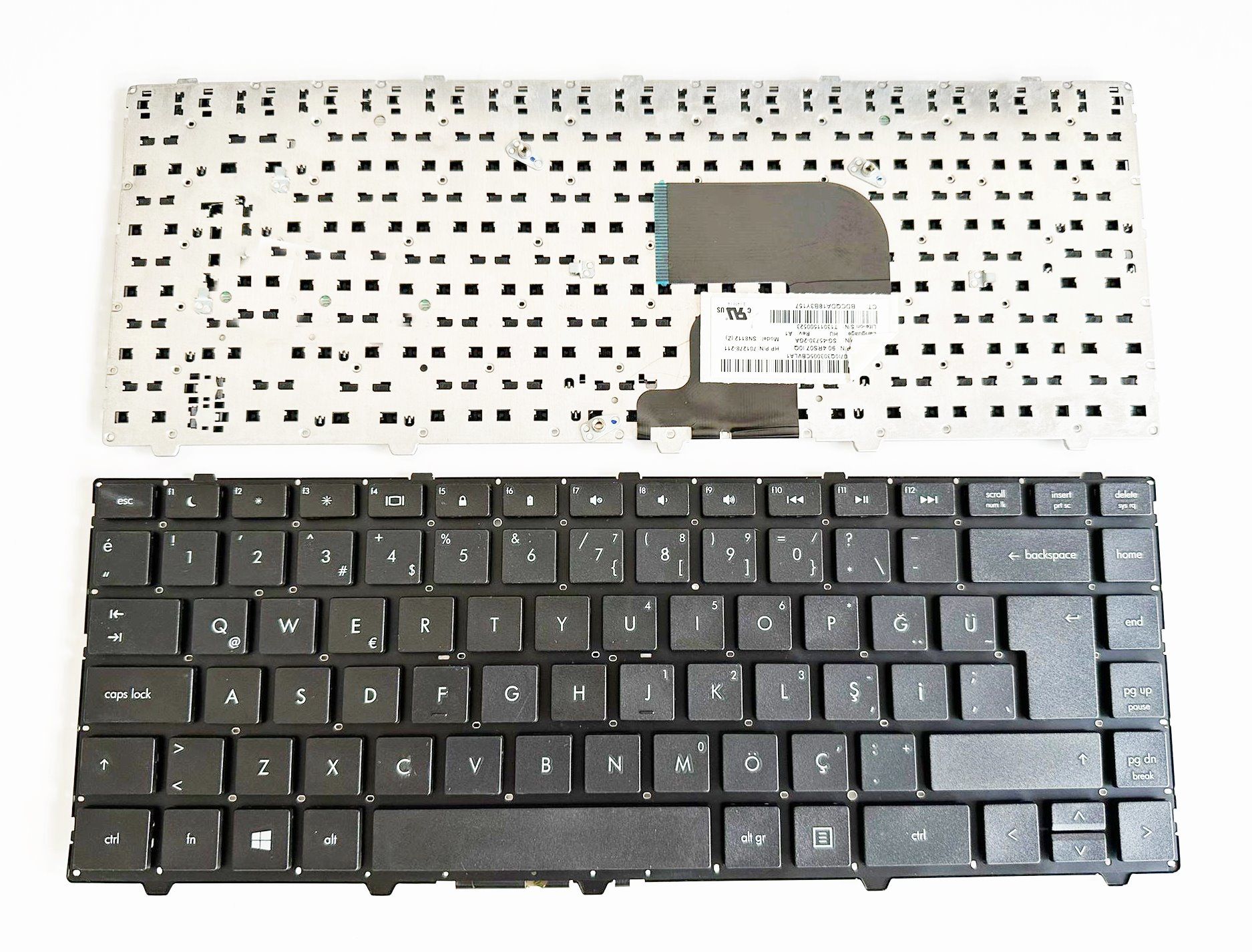 HP Probook 4340S 4341s 4345s 4346s H5U91EA C5C99EA C5D18ES H4Q46Aa H4R47EA H5H80EA B6M51EA  H4R53EA, Klavye