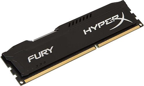 HyperX Fury Black 8GB 1600MHz DDR3 Ram HX316C10FB/8