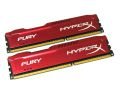 Hyperx Fury Red 16GB (2X8GB)1600MHZ Ddr3 Ram (HX316C10F/8) (HX316C10FRK2/16)2'li Set