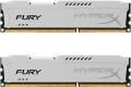 Hyperx Fury White 16GB (2X8GB)1600MHZ Ddr3 Ram (HX316C10F/8) (HX316C10FWK2/16) 2'li Set