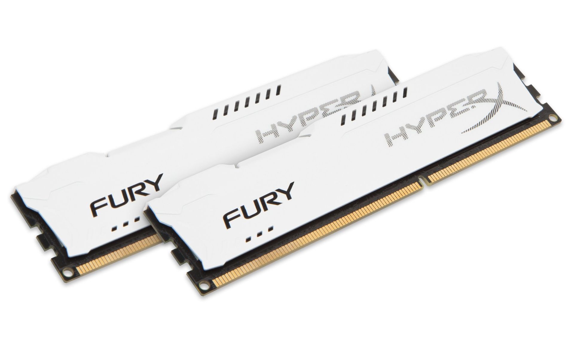 Hyperx Fury White 16GB (2X8GB)1600MHZ Ddr3 Ram (HX316C10F/8) (HX316C10FWK2/16) 2'li Set