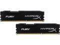 Hyperx Fury Black 16GB (2X8GB)1600MHZ Ddr3 Ram (HX316C10F/8) (HX316C10FBK2/16)2'li Set