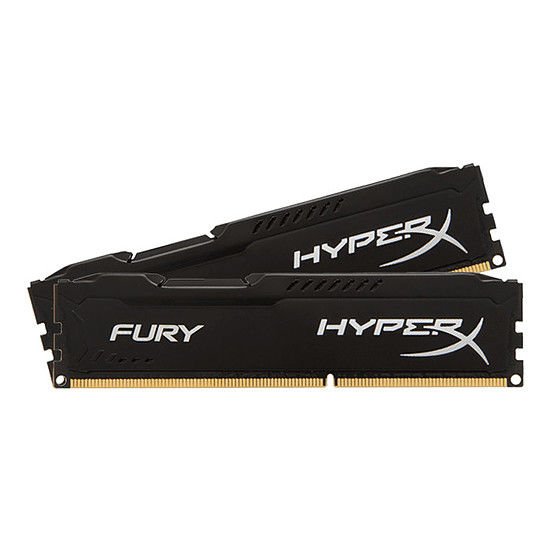 Hyperx Fury Black 16GB (2X8GB)1600MHZ Ddr3 Ram (HX316C10F/8) (HX316C10FBK2/16)2'li Set