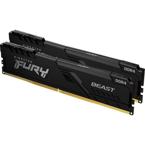 Fury Beast 32GB (2X16GB) 3200MHZ CL16 Ddr4 KF432C16BB/16 Ram Bellek 2'li Set
