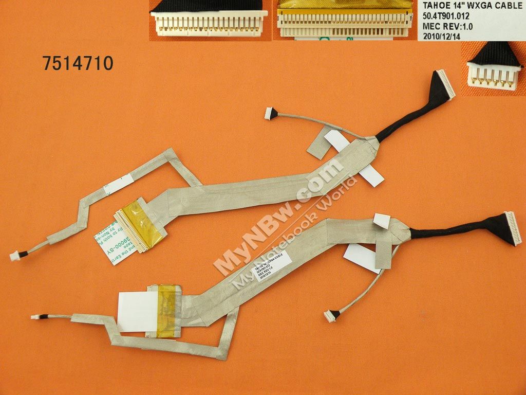 Acer Aspire 4310 4315 4710 4710Z 4710G 4710ZG 4920 4920Z  Acer 50.4T901.021 Flouranlı Tip Lvds Flex Cable