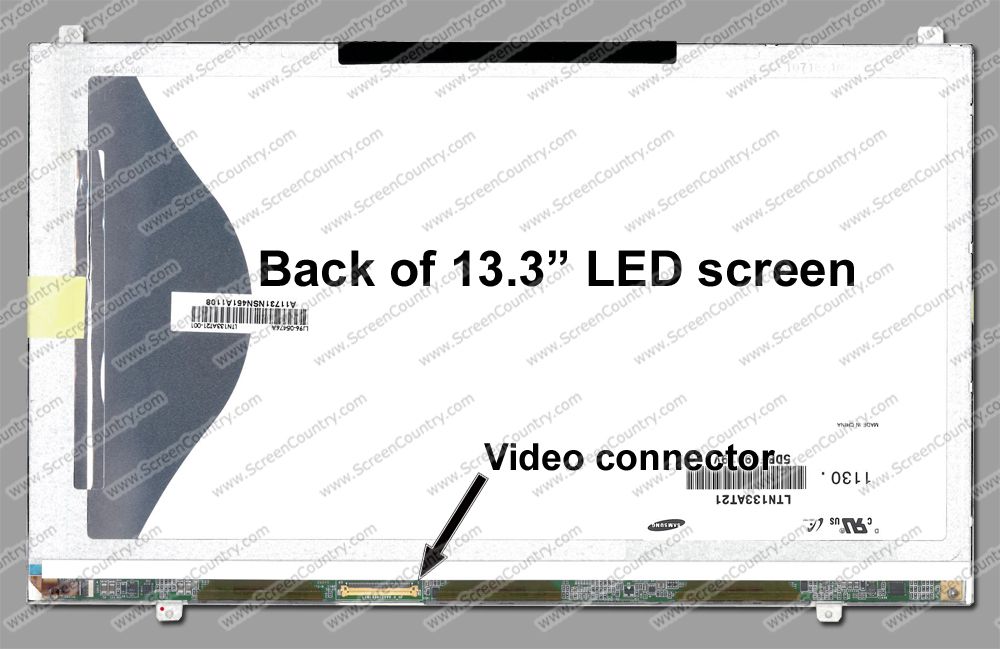 13.3 LTN133AT21 p133nwn1 r2  LTN133AT23 LTN133AT23-C01 LTN133AT23-801 LTN133AT21-001 WXGA HD 13.3''  Sf310  Led Slim ekran