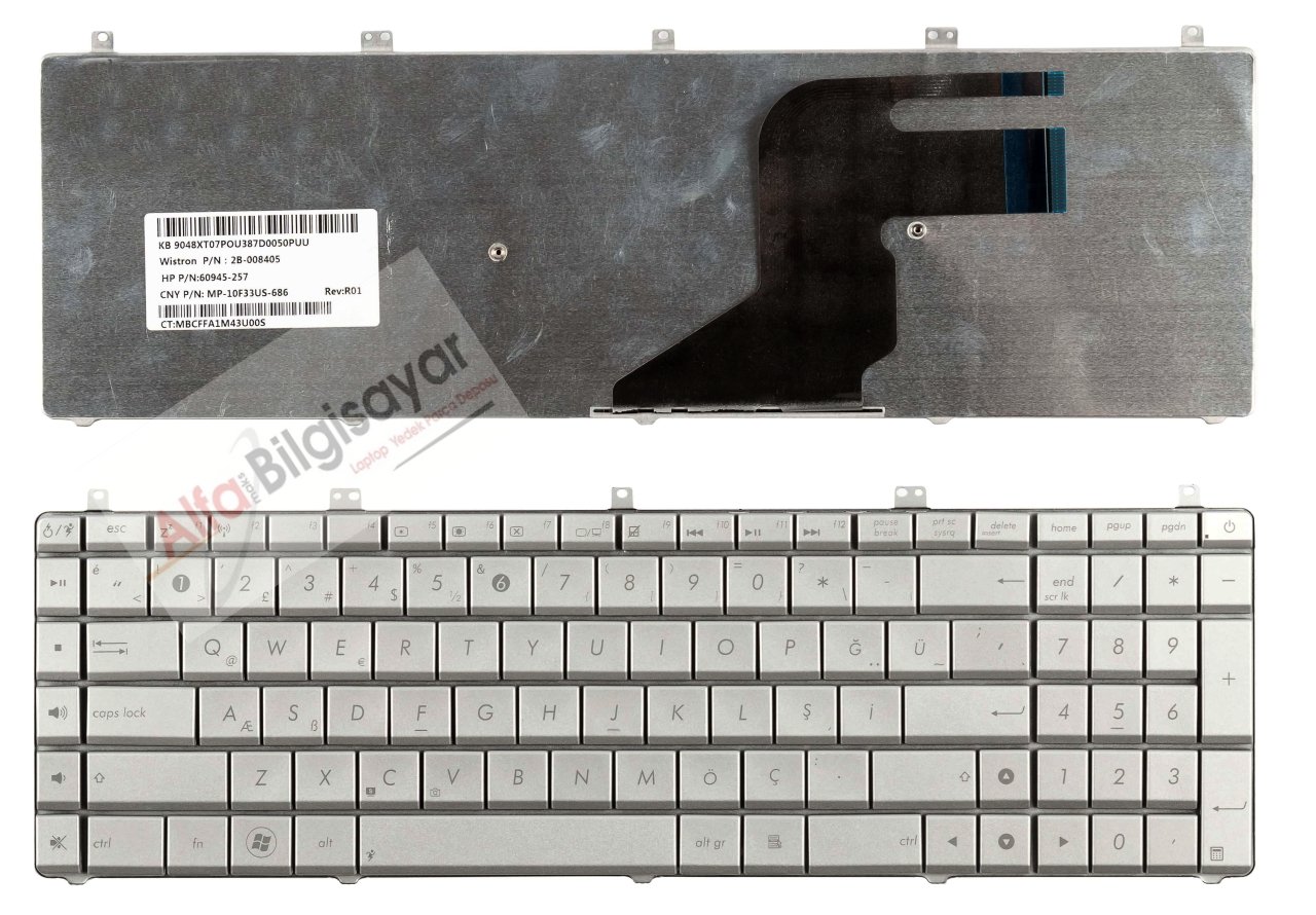Asus Q-Tr türkçe N55 N55SF N55SL N55E N55S N57 N75 N75E N75s N75jv N75sf N75sl N75SN N75SV Klavye TuşTakımı