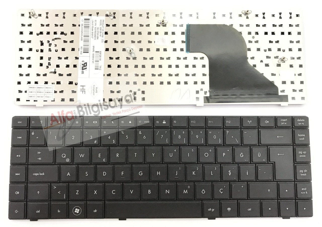 HP Compaq   CQ620   CQ621  CQ625   620   621  625 Klavye Tuş Takımı