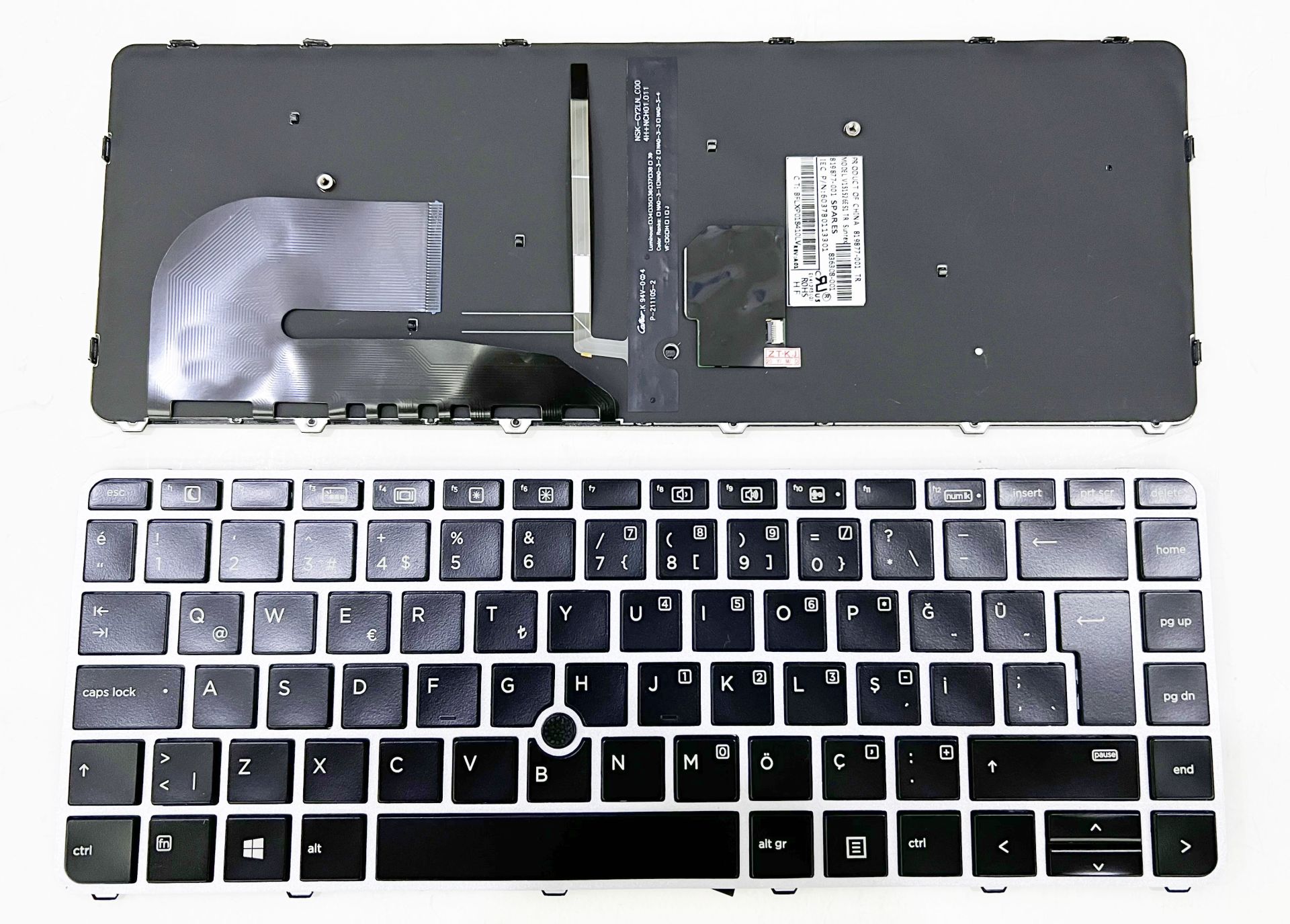 HP Orjinal ışıklı EliteBook 840 G3, 840 G4,745 G3,745 G4, 848 G3,848 G4, 819877-BB1 ISR 836808-BB1 NSK-CY2BV, 9Z.NCHBV2.20H 836307-141 819876-141 T9X21EA Y3C07EA Z2V51EA Z9G72AW X3V02AV Z9G70AW Z2V61EA Y3C06EA X2F93ES V1B64EA Z2V61EA