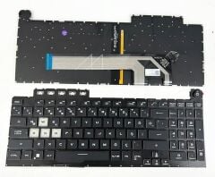 Asus TUF Gaming F15 FX506L, FX506H FX506LU FX506LH FX506HCB FX506HE FX506HC FA506IV FX506HM FA560I FA506 FX506 FX506L FX506H FA506I FA506Q FA506U FA706 FX706 Klavye Tuş Takımı Aydınlatmalı