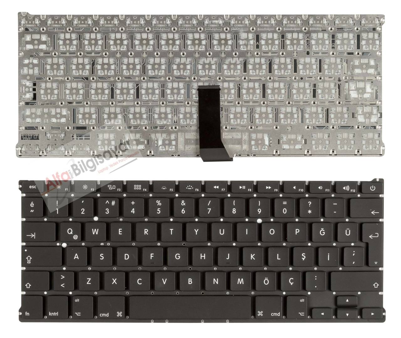 Apple MacBook Air 13'' A1369 1369 A1466 1466 emc 2559 Q- Türkçe Klavye Tuş Takımı