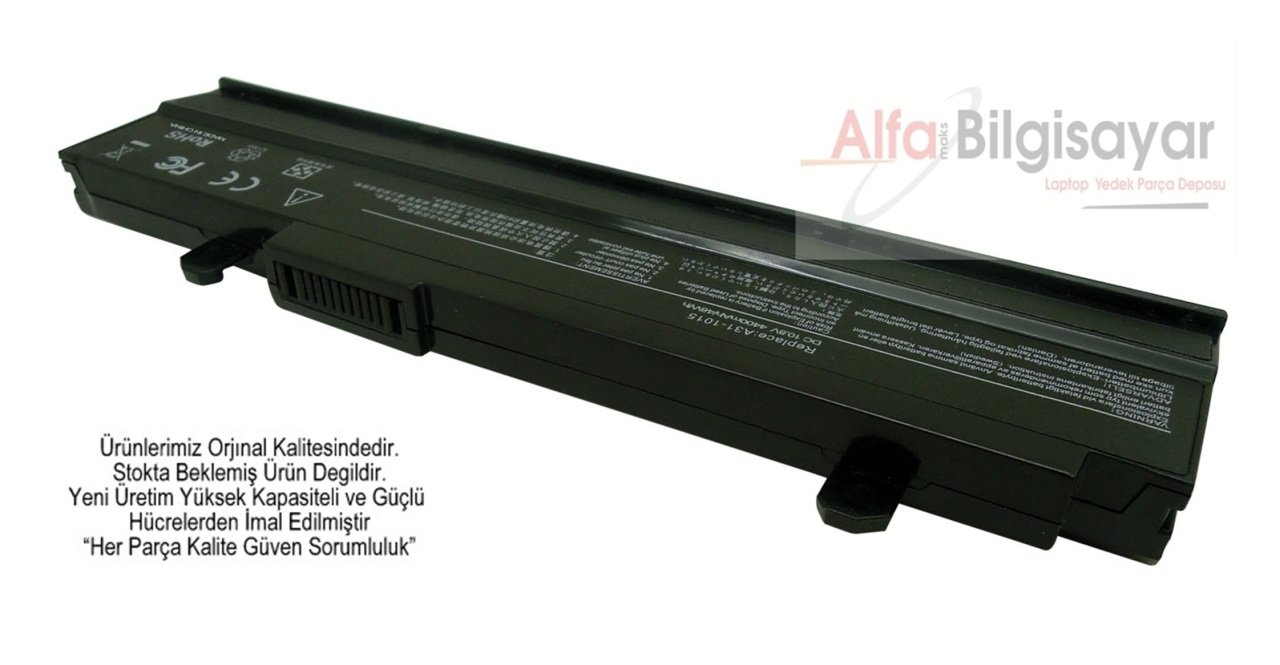 Asus siyah renk A32-1015, A31-1015, AL31-1015, AL32-1015 Asus Eee PC 1011 Pil, Asus Eee PC 1015 Pil, Asus Eee PC 1016 Pil, Asus Eee PC 1215 Pil, Asus Eee PC R011 Pil, Asus Eee PC R051 Pil, Asus Eee PC VX6 Pil, Asus Eee PC VX65 Laptop Pil Batarya