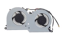 Clevo 6-31-P6502-G02 6-31-P650N-201 6-31-P6502-201 Cooling fan P650, P650N, P650SG, P650SA, P650SE, P651SG, PA70HS Sağ-Sol fan