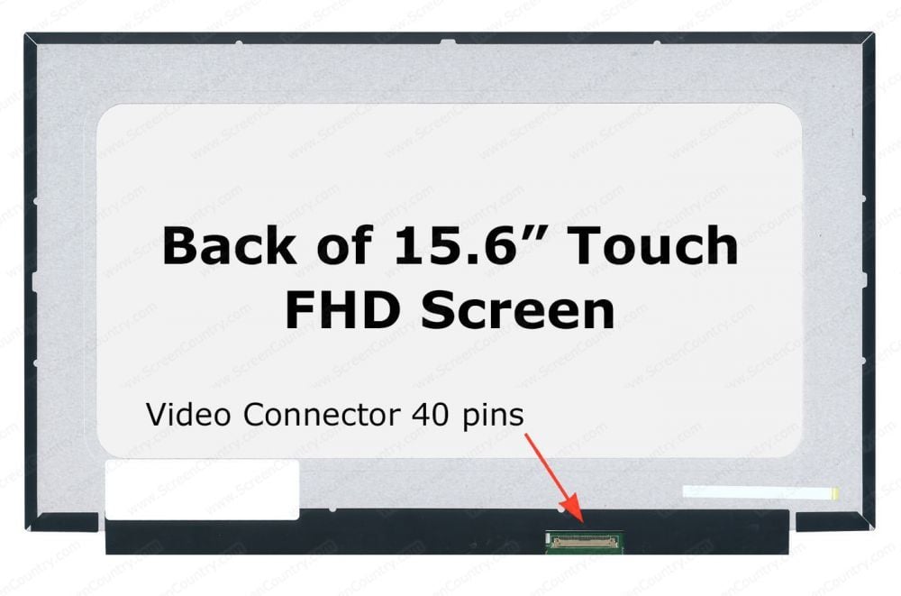 15.6 Ips Full hd 40pin Yeni Tip 60hz NV156FHM-T01, LP156WFD (SP) (L1), NV156FHM-T01, NV156FHM-T04 (Dokunmatiksiz Ekran)