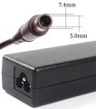 Hp Pavilion Compaq Probook   Elitebook  Dv3 Dv4 Dv5 Dv6 Dv7 Dv8 Dm3 Dm4 Serisi 19V-4.74A, 7.4.5.0 90W İgne Uç Notebook Adaptörü, Laptop Adaptörü