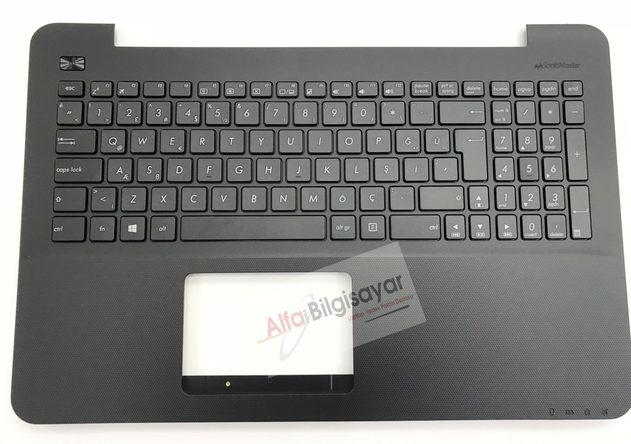 Asus X553 X553l X553la X553S X553Sa X553M X553MA   Üst Kasalı Dahil Klavye Keyboard Tuştakımı