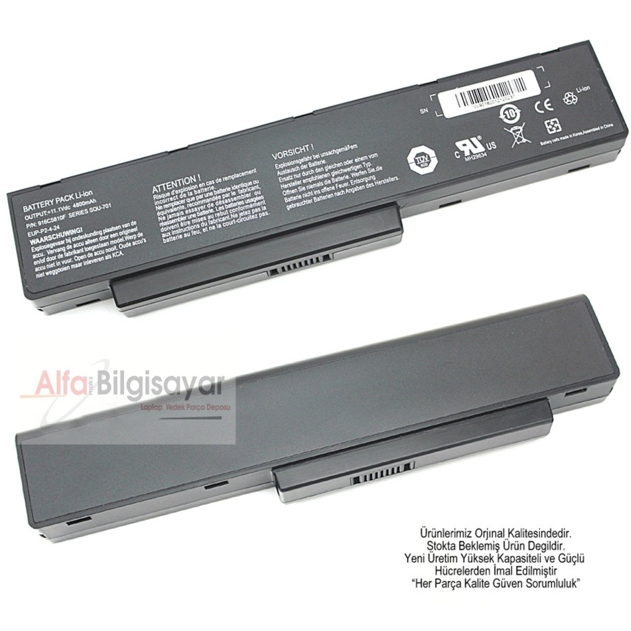 Packard Bell MH35 MH36  MH45 MH85  MH88 MB55 MB65  MB68  MB85  MB88  MB89  MB66 MB87 MB86 MB68 ARES GM GM2 GP GP2W GP3W GP3  BP2Q-4-24 DHR504 EUP-PE1-4-22 EUP-P2-4-24 SQU-701 SQU-712 SQU-714 934T3120F 916C7170F DHR503 916C7620F PE1-4-22 Batarya Pil