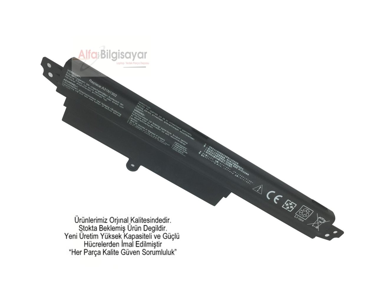 Asus VivoBook X200, X200CA, X200MA, X200LA, F200CA, F200LA, F200MA, F200M, R202, R202CA, R202LA, R202MA, F200CA, FX200CA, A31N1302, A31LM2H, A31LM9H  Batarya Pil