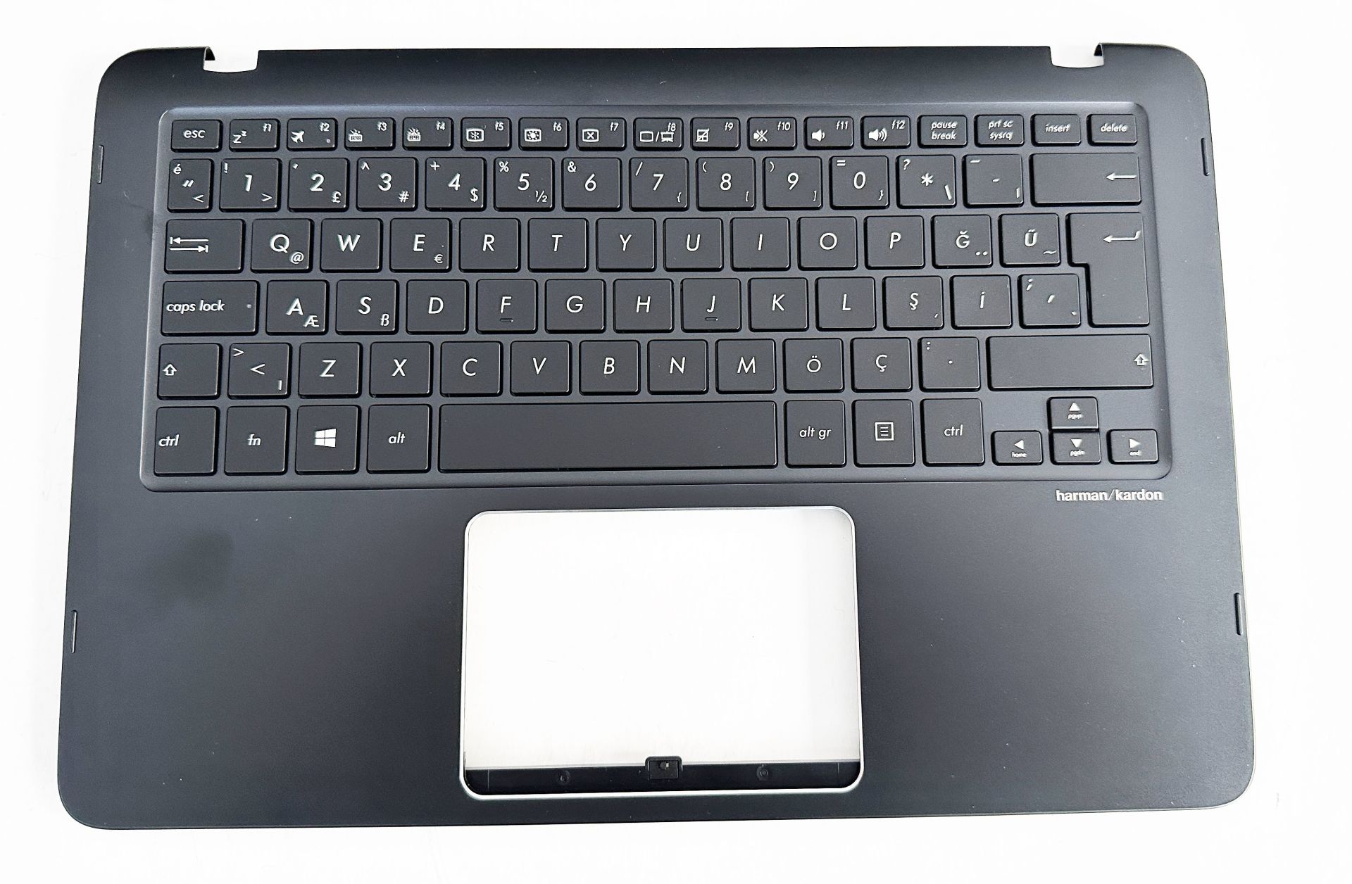 Asus ZenBook UX360 Serisi UX360U UX360UAK UX360UA Q324U Q324UA Klavye Kasalı Takım üst kasa Orjinal Aydınlatmalı Tuş Takımı