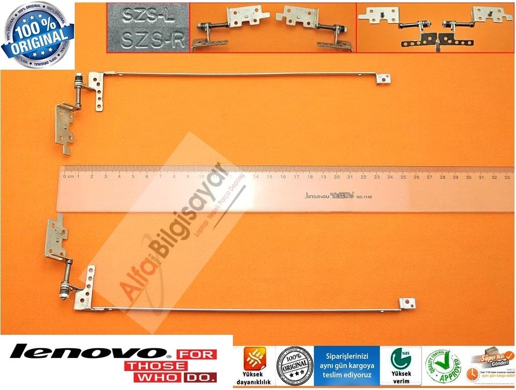 Lenovo B590 20206 20208 V595 V590 v580c V580 V585 Laptop Hinge Menteşe Takımı Sag Sol
