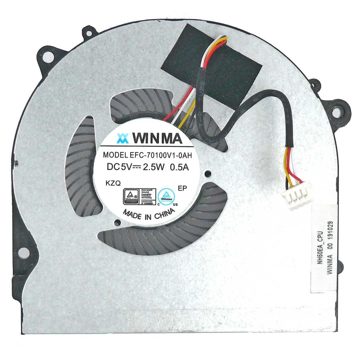 Monster Cpu Fanı 4Pin Fan NH50EA NH50RA NH55RA abra a5 v16.6 Abra a5 v16.1, Abra A7 V12.2.6, A7 V12.1, abra a7 v12.1, V12.2, EGC-70100V1-0AH, 6-31-NH5E2-20