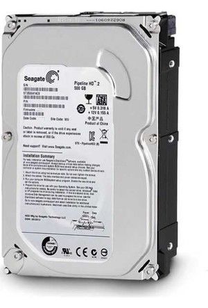 Seagate 500gb 3.5'' 5400rpm Masaüstü Pc Ve kamera Kayıt Diski