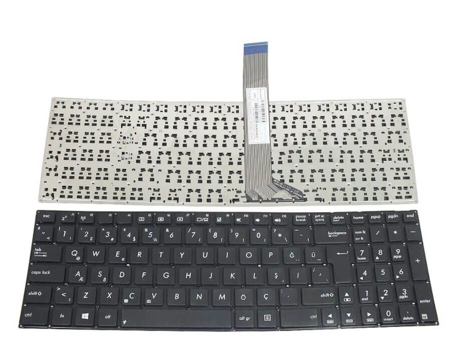 asus p2528lj P2528L P2530, P2530U, P2530U, P2530UA P2530U P2540U P2520, P2520L, P2520LA, P2520LJ, p2528, p2528S  Notebook Klavye - Tuş Takımı / TR