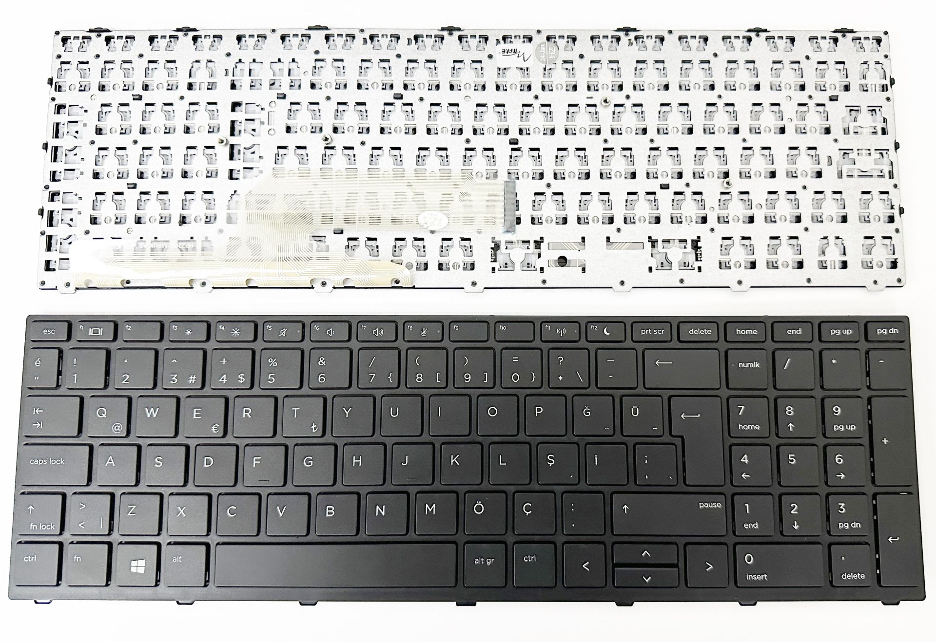 HP Uyumlu Probook 450 G5, 455 G5, 470 G5, 2XY64EA 2RS26EA Notebook Klavye Tuş Takımı