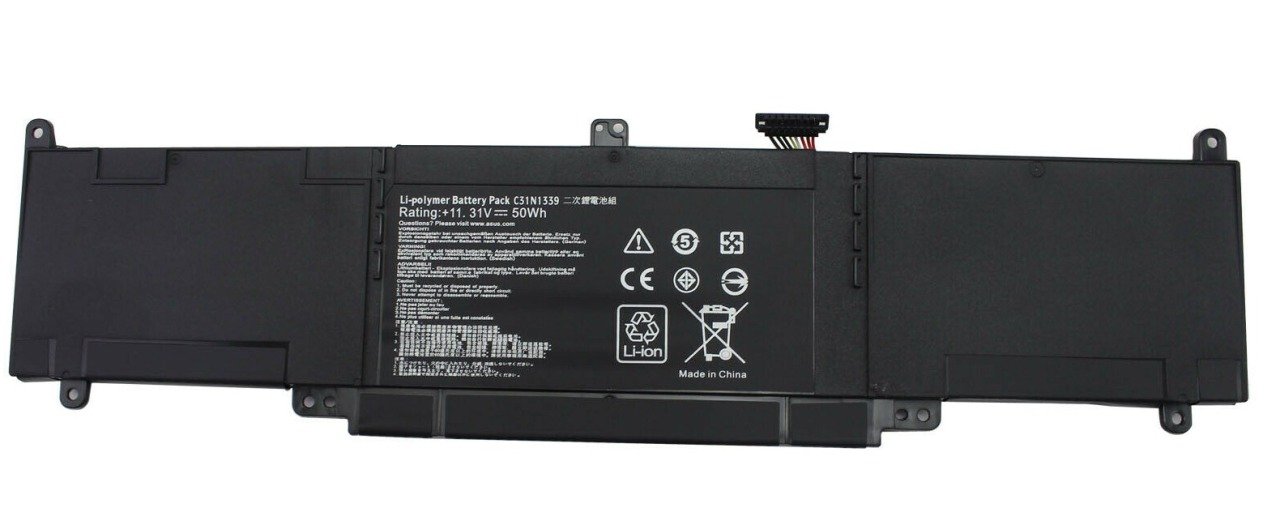 Asus C31N1339 Transformer TP300, TP300L, TP300UA, TP300LJ TP300LA, TP300LD, ZenBook UX303, UX303L U303LA, U303LB, U303LN UX303UA, UX303LB, UX303UB, UX303LA ,UX303UA   Batarya Pil