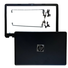 HP 250 G7, 15-Da, 15-Db, 15Q-Ds, 15Q-Dy,  15G-Dr TPN-C135, TPN-C136 Lcd Kasa kit Cover + Çerçeve + Menteşe Takım + Çerçeve + Menteşe