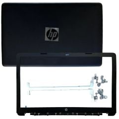 HP 250 G7, 15-Da, 15-Db, 15Q-Ds, 15Q-Dy,  15G-Dr TPN-C135, TPN-C136 Lcd Kasa kit Cover + Çerçeve + Menteşe Takım + Çerçeve + Menteşe