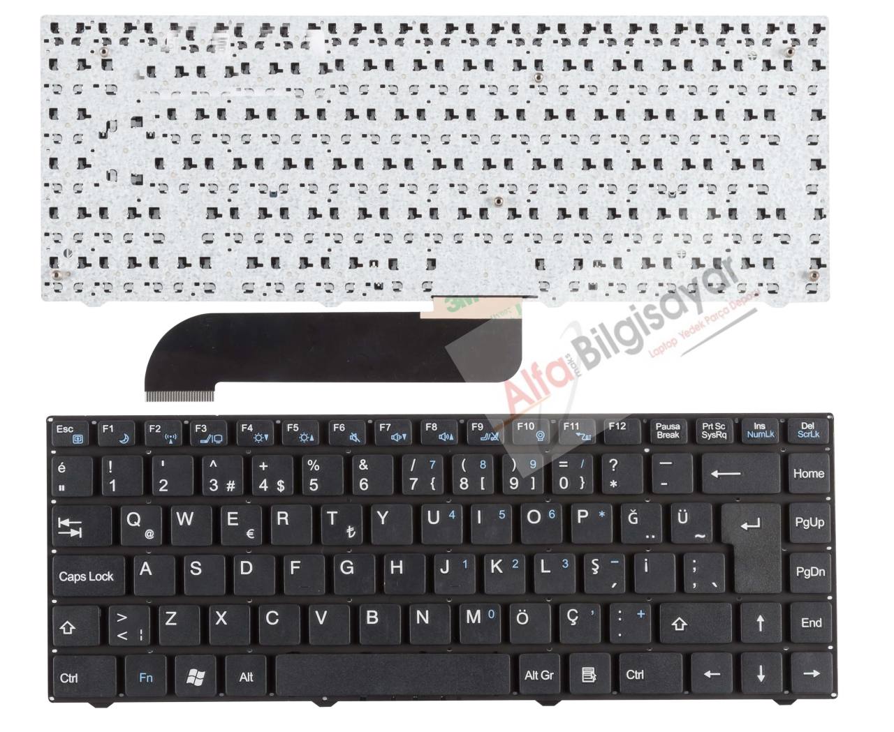 CASPER NIRVANA CGE, CLA, CBL DOK-V6369A X300V CN.TKP-987A L4B-Y01 klavye tuş takımı