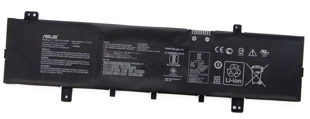 Asus Orjinal Vivobook X505 X505B X505BP X505ZA X505BA S505ZA F505ZA K505 R504 A505 B31N1631 0B200-02510200 Batarya Pil