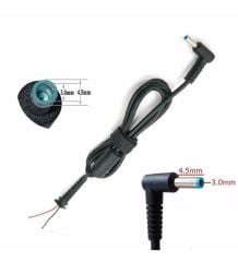 HP Ultrabook mavi uç 4.5 x 3.0 mm - Pinli iğne Uç Adaptör Tamir Kablosu