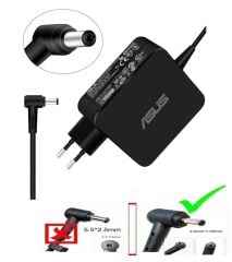 ASUS Orjinal Adaptasyonlu 19V 3.42A 65W 4.0 x 1.35mm 4.0.1.3 ince uç ZenBook UX21A UX31A UX32 UX301 UX303 UX305 Taichi 21 31, X540 X541 X542 x553 f541 R541 a541 X553 S432f X556 X202 TP300 D509 D515 X409 X509 X415 X512 x515m pa-1650-33 AD2108020 Adaptör
