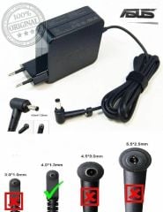 ASUS Orjinal Adaptasyonlu 19V 3.42A 65W 4.0 x 1.35mm 4.0.1.3 ince uç ZenBook UX21A UX31A UX32 UX301 UX303 UX305 Taichi 21 31, X540 X541 X542 x553 f541 R541 a541 X553 S432f X556 X202 TP300 D509 D515 X409 X509 X415 X512 x515m pa-1650-33 AD2108020 Adaptör