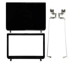 Toshiba Satellite Siyah Renk  S50-B L50-B L50T-B S50-B S50T-B L55-B L55D-B L55T-B  Lcd Cover + Bezel çerçeve + Menteşe Takımı Kit Siyah Renk