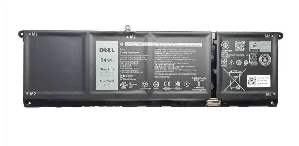 Dell 0WV3K8 G91J0 V6W33 XDY9K 54Wh inspiron 5418 5518 5625 7415 Vostro 5410 5415 5510 5515 Latitude 3320 3330 3420 3520 3525 Vostro 3510 3511 3515 5310 5620 P106F P108F P112F P117F P143G P144G P146G P147G P152G P158G P159G P171G 3510 3511 Batarya
