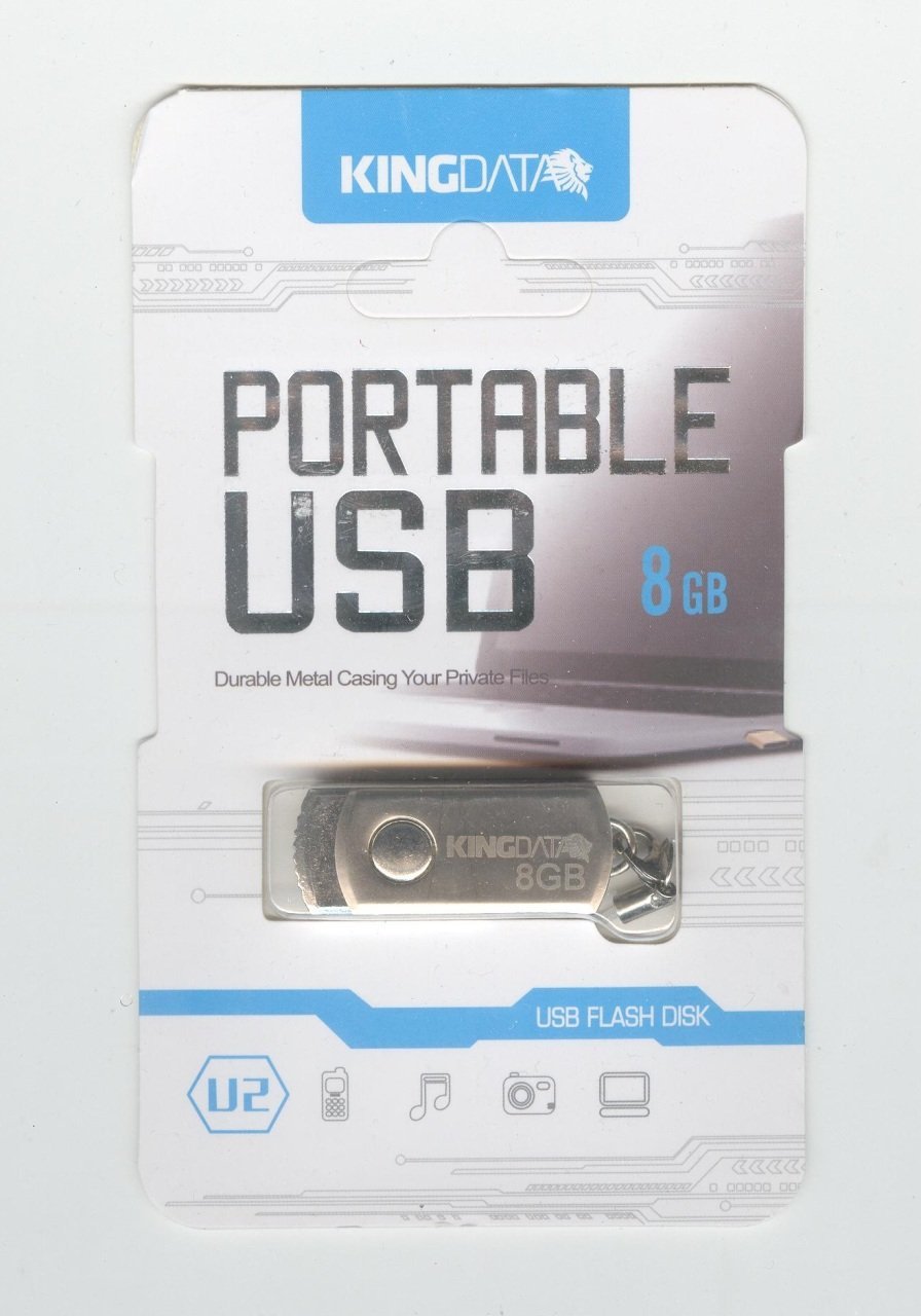 Kingdata 8GB USB Bellek Flash Disk Metal