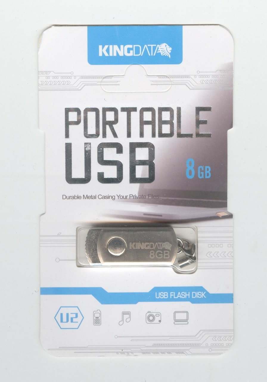 Kingdata 8GB USB Bellek Flash Disk Metal