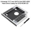 12.7mm DVD Yuvasına SSD HDD Bağlama SSD CADDY KIZAK 2.ci harddisk yuvası
