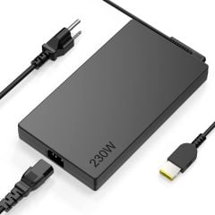 Lenovo 20V 11.5A 230w Gaming Dikdörtgen Pinli Uç Usb Tip Adaptör Şarj Cihazı ADL230NDC3A ADL230NLC3A