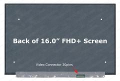 16.0 30pin 1920x1080 MNG007QS1-2 MNG007QS4-1 N160JCE-ELL, N160JCE-ELL Rev.C3, NV160WUM-N48 V8.0, NV160WUM-NH0 NV160WUM-NH3 NV160WUM-NH4 B160UAN03.3 Lenovo Slim 3 16IAH8, HUAWEI D16 MCLG-X RLEF-X MCLF-X, Asus 16X M1603Q, M1603QA, K3605Z, X1605ZA  Ekran