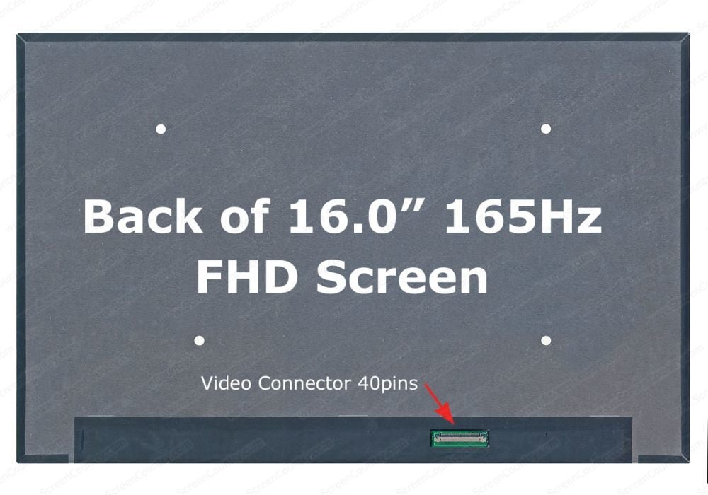 16.0 1920x1080 165Hz 40pin Alt Devresiz Düz Full Hd ASUS TUF A16 FA617 Serisi,NE160QDM-NY1 NV160WUM-NX1 V8.0 B160UAN05.B lenovo LOQ 16APH8 82XU, LOQ 16IRH8 82XW, B160UAN05.A, MNG007JA1-4, N160JME-GE1 B160UAN01.Q 5D11J74772 NV160WUM-NY2 ekran Lcd Panel