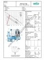 Wilo TP-P 30T/PA 2,2 kw Foseptik İçin Kızaklı Trifaze Dalgıç Pompa