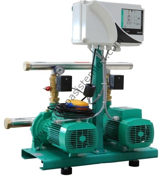 COE2-WP 205 2x5,5KW Trifaze Yatay Monoblok 2 Pompalı Hidrofor