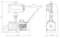 EMHIL 305 M 0,75KW Frekans Konvertörlü Normal Emişli Hidrofor