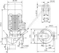 IPL 40/120-1,5/2 Kuru Rotorlu Sirkülasyon Pompası